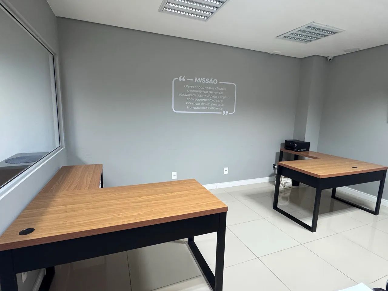 Mesa Escritório em L
