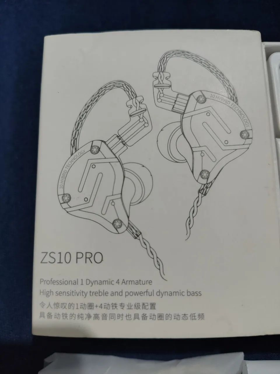 Fone de ouvido KZ zs10 pro