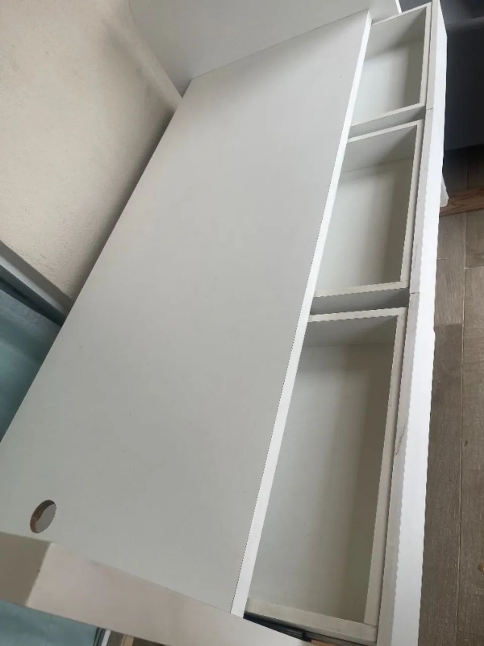 Mesa Estação de Atendimento 1,54m com 3 Gavetas - Foto 3