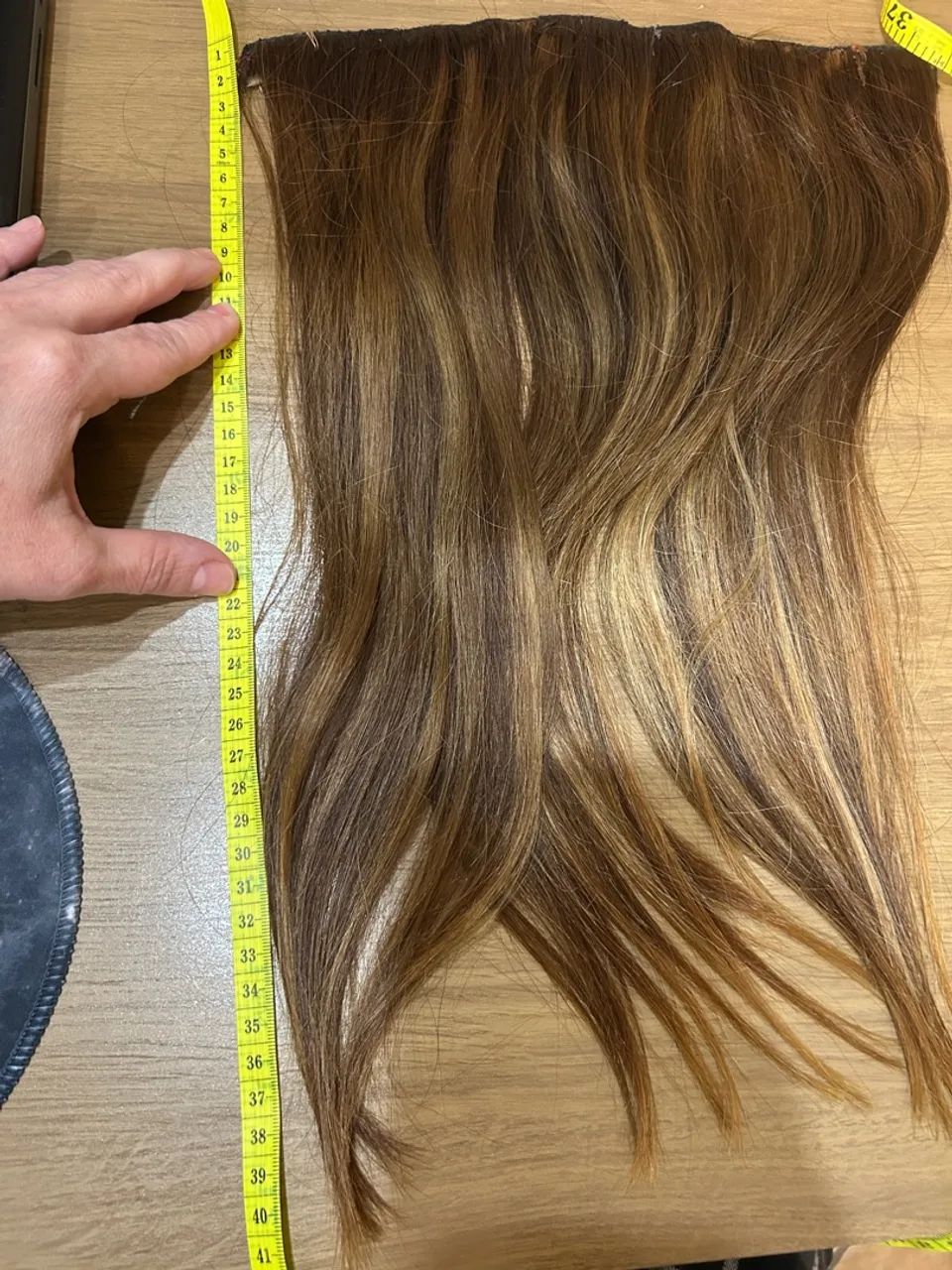 Cabelo Humano Moreno Iluminado - Foto 3