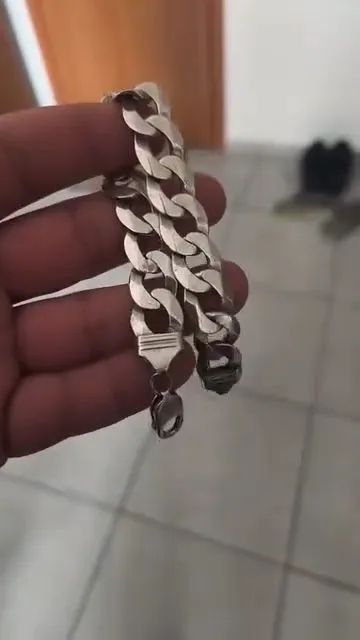 Pulseira de prata 925 - Foto 4