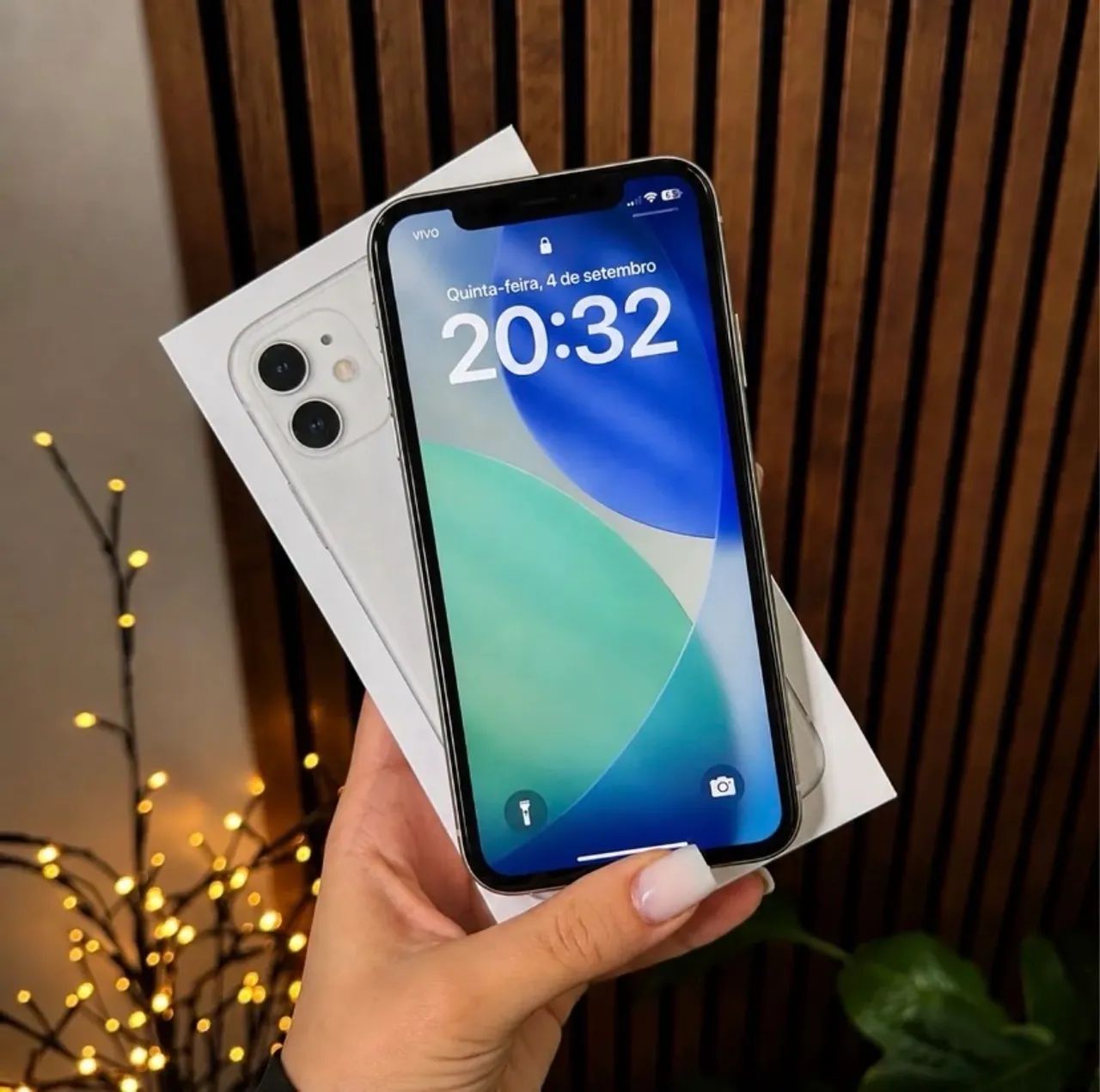 iPhone 11 ORIGINAL COM CAIXA 64GB BRANCO - Foto 2