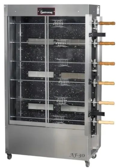 galeteira AF 30 - (30 FRANGO) 6 ESPETOS