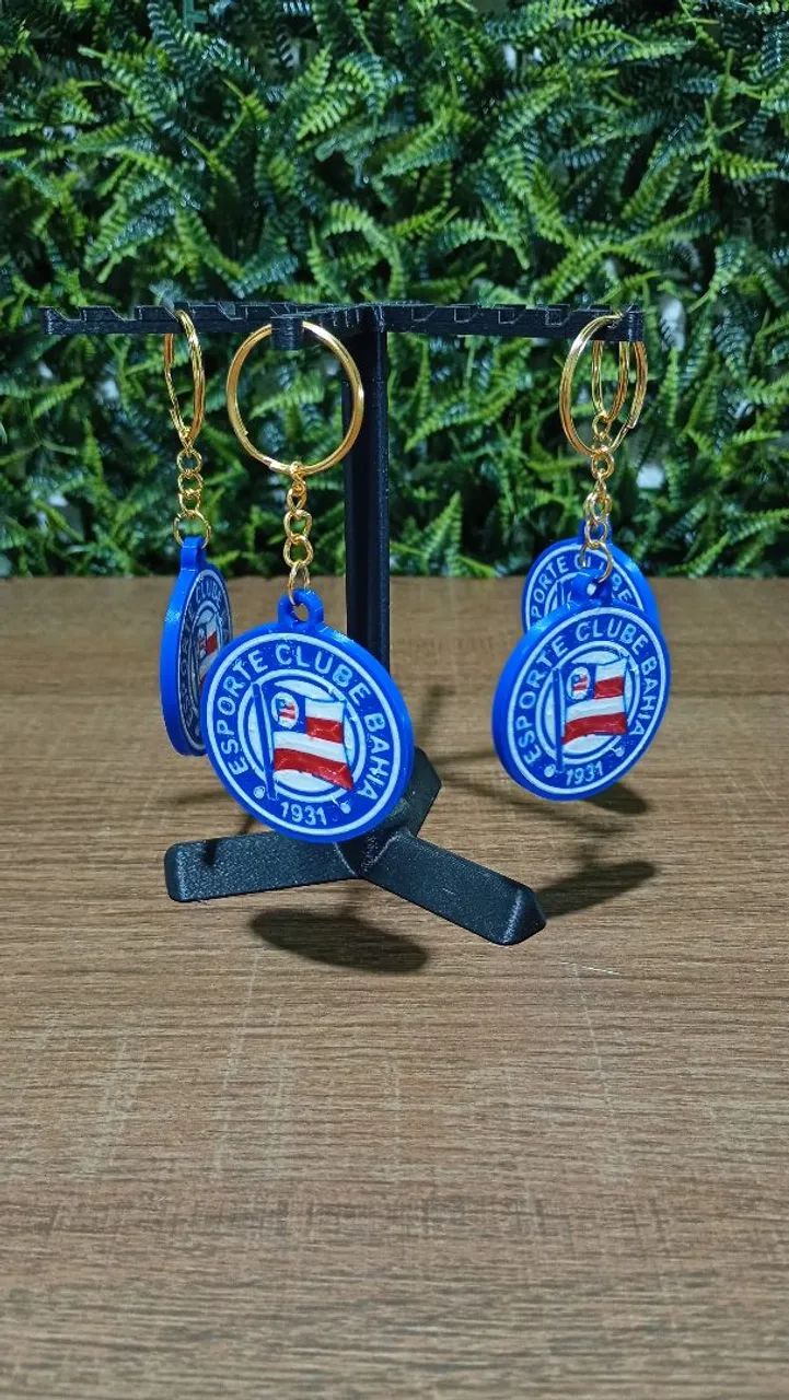 Kit 4 chaveiros do Bahia Tricolor Bahiano - Foto 5