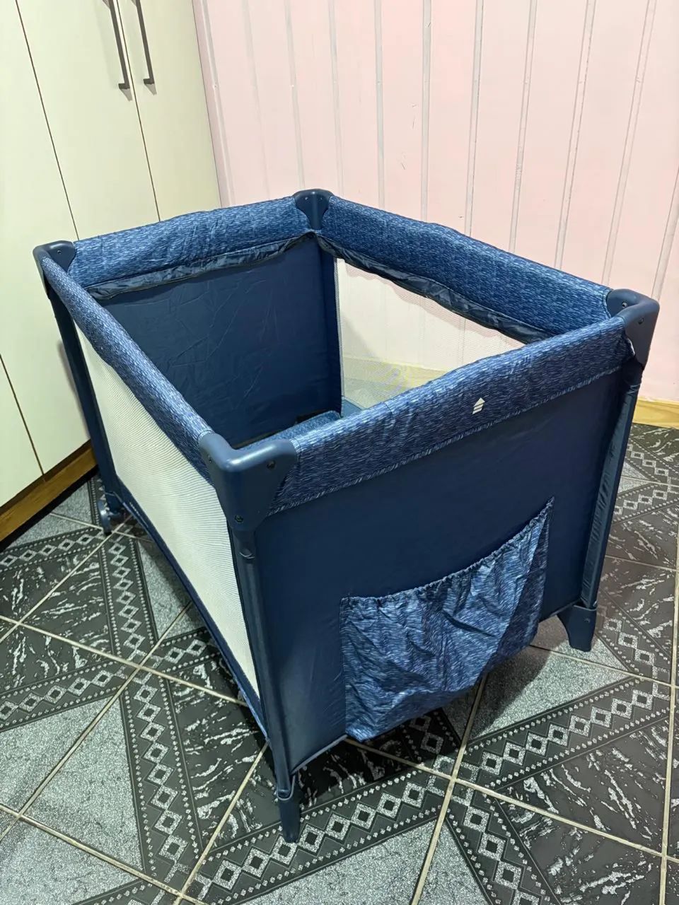 Berço portátil cosco kids nanny 2 alturas - Foto 2