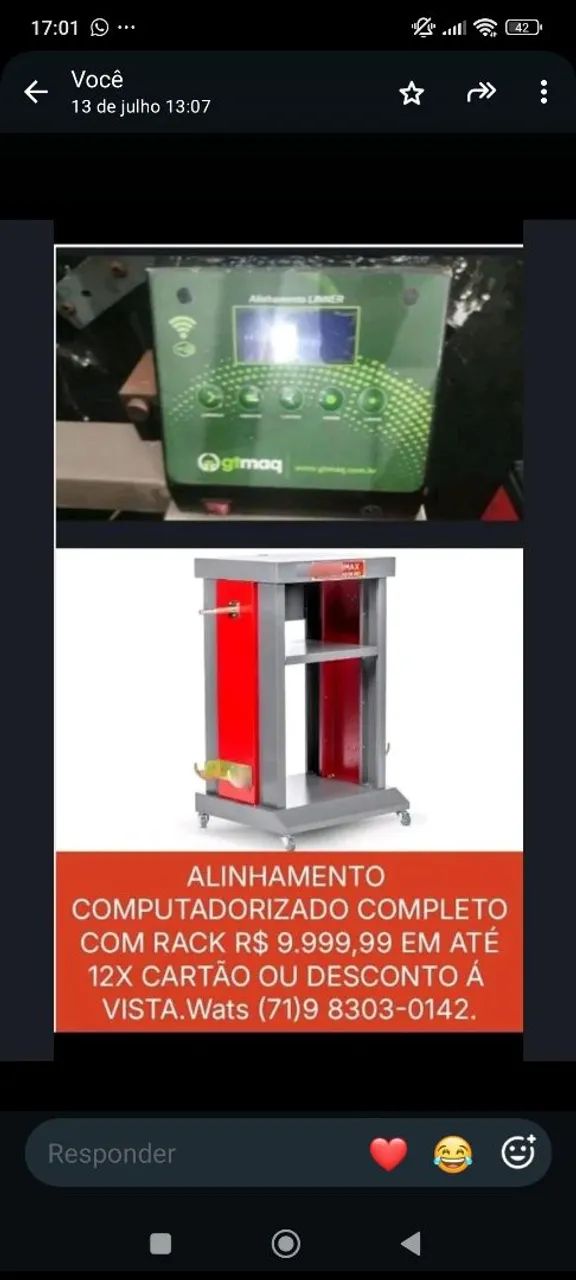Máquina para alinhamento de carro digital e computadorizado - Foto 2