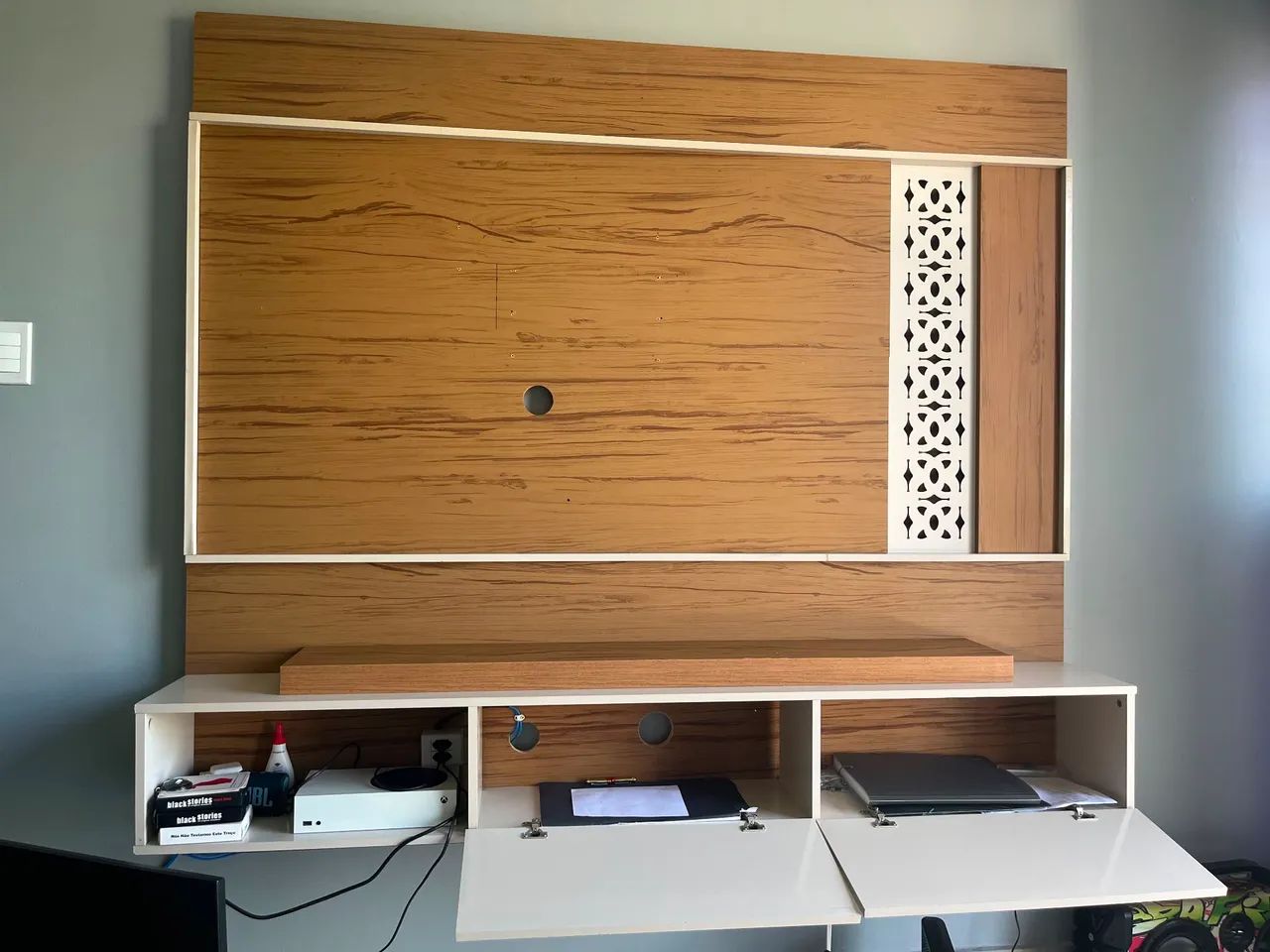 Painel para TV 55 polegadas Leroy Merlin com entrega - Foto 3