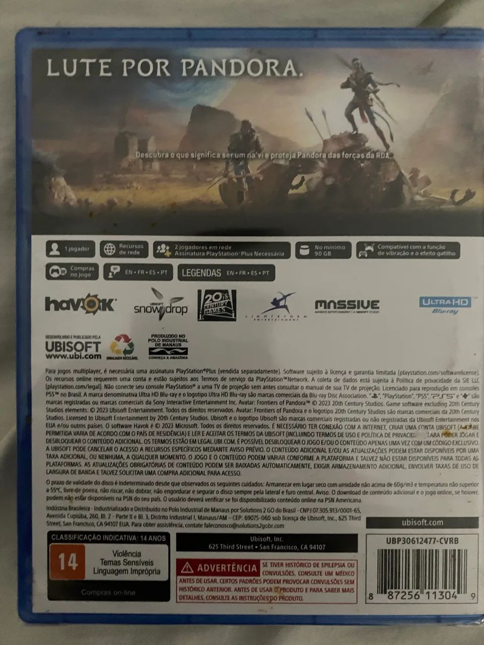 Avatar Frontiers of Pandora PS5 lacrado pra vender hoje - Foto 2