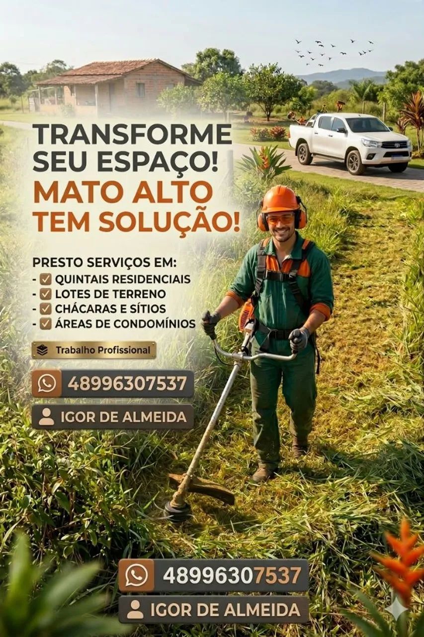Roçagem, limpeza de terrenos  - Foto 2