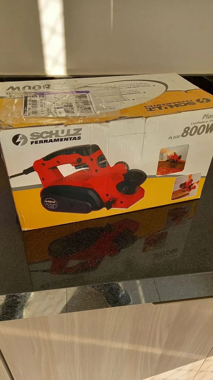 Plaina elétrica schulz PL800W