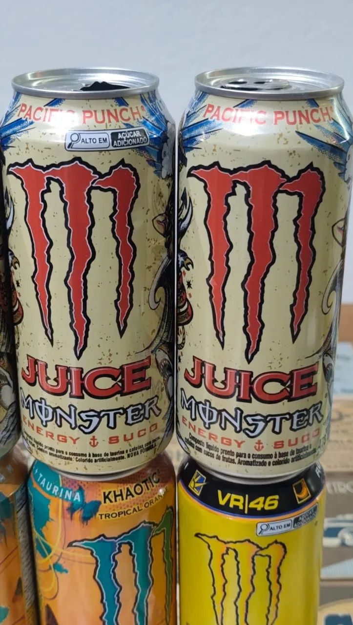 Latas de Monster Energy vazias para colecionadores - Foto 5