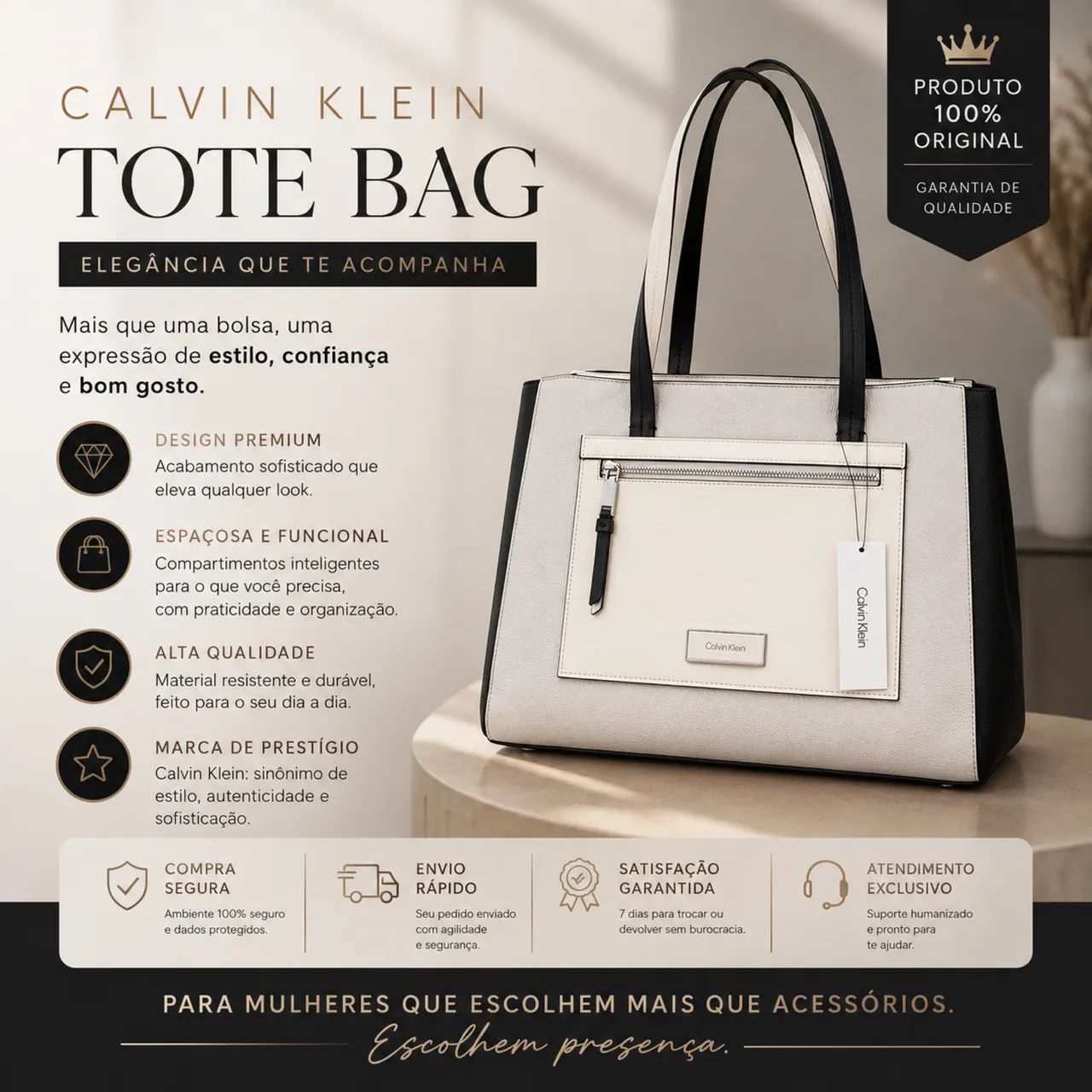 Bolsa Calvin Klein