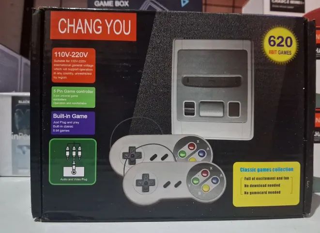 Video game super mini nintendo com 620 jogos  - Foto 4