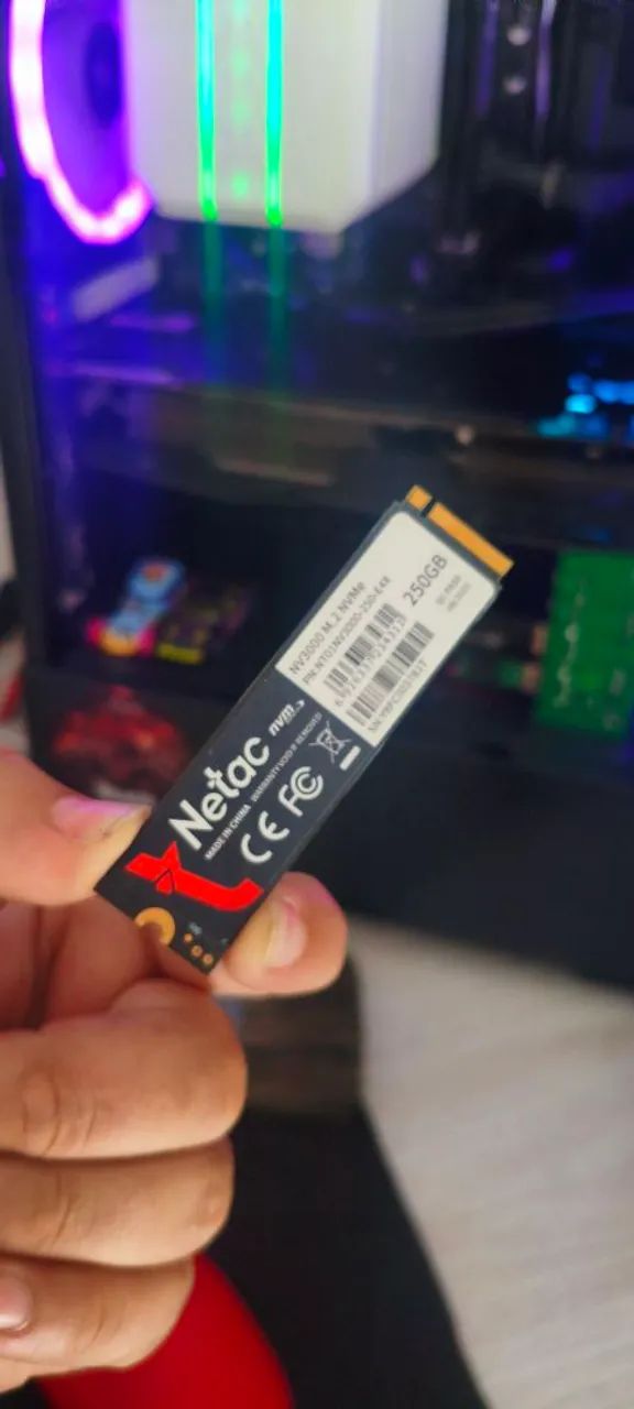 NVME M.2 250gb