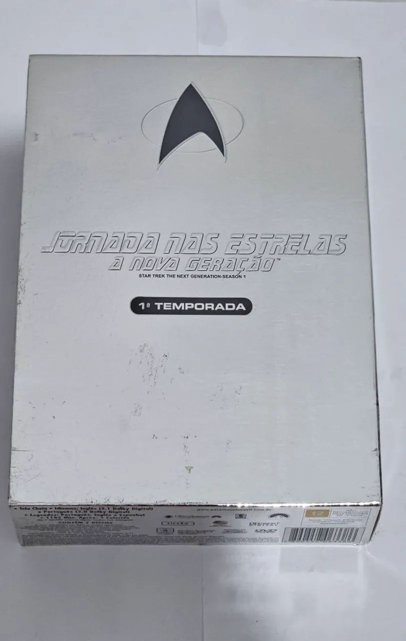 DvD Star Trek A Nova Geração 1a Temp. (Jornada nas Estrelas)