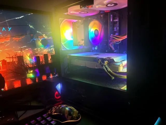 PC GAMER COMPLETO ? Ryzen 7 + RX 580 8GB | MONITOR 24? 75Hz | RGB - Foto 4