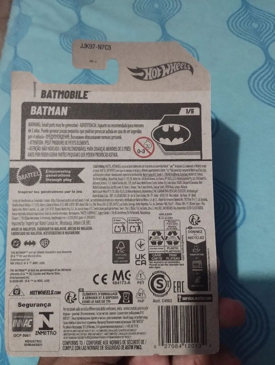 Hotwheels Batmóvel  - Foto 2