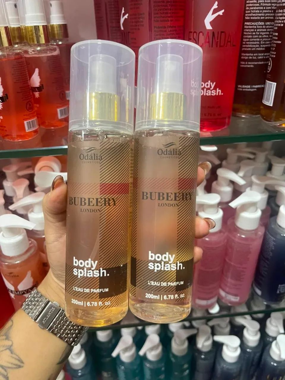 BODY SPLASH ODÁLIA COSMÉTICOS 200ML - Foto 5