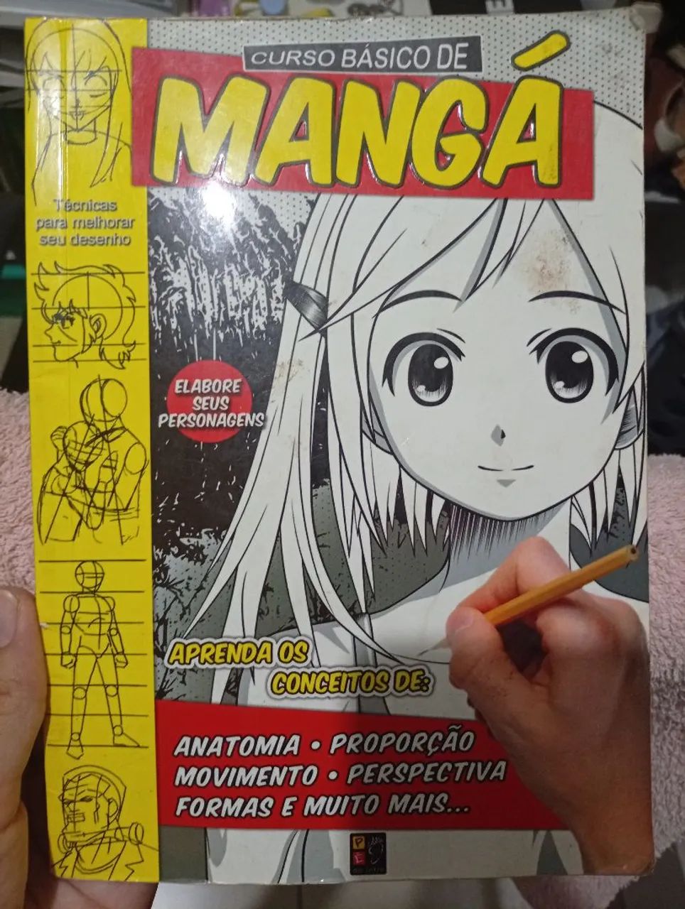 Livro curso básico de mangá 