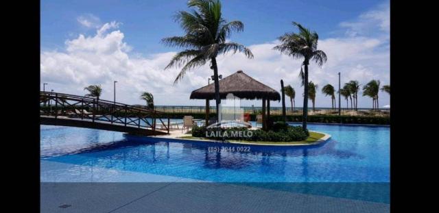 Apartamento mandara kauai,128 m2,3 suites,mobiliado,porto das dunas - Foto 15