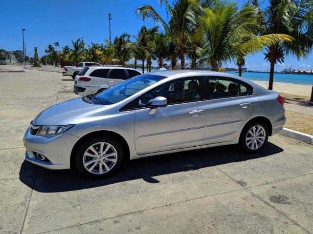 Honda Civic Semi Novo Completo e Automatico 2014 Conservado - Foto 10
