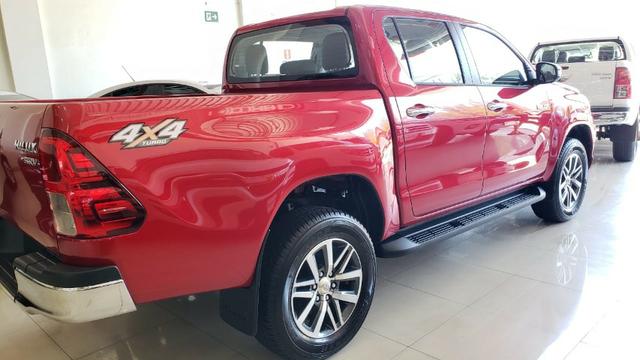 Hilux Cd Srv Okm Vermelha - Foto 5