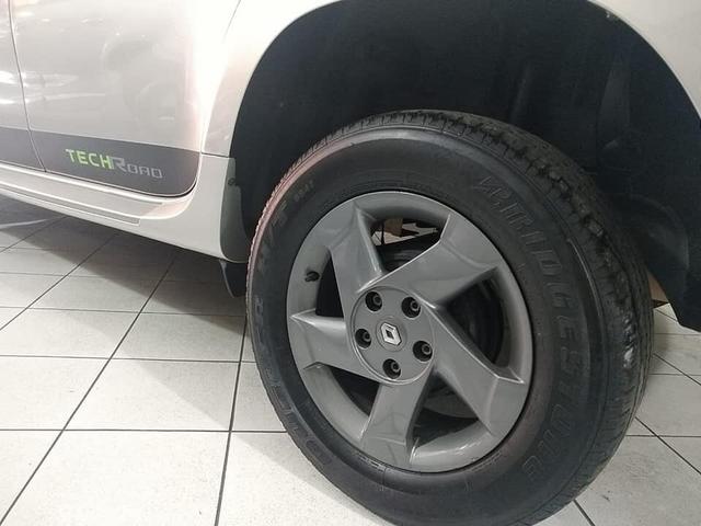 02 Renault duster 1.6 flex completa com bancos em couro - Foto 6