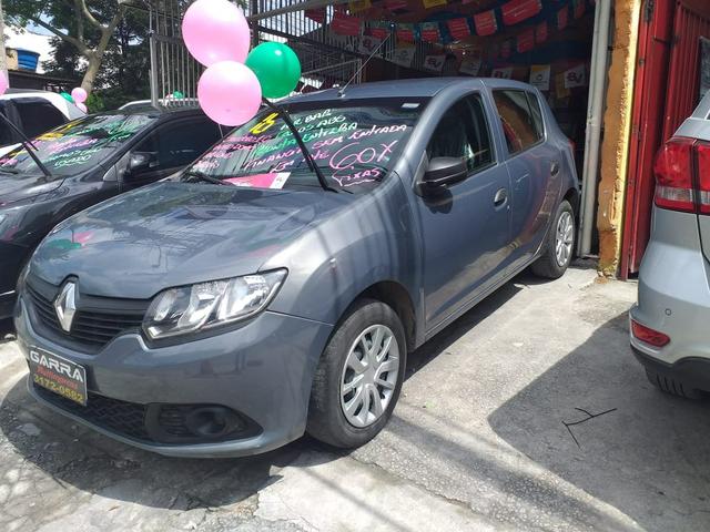 Sandero 2016 ENT : 0 + x 990,00 gnv pronta entrega - Foto 4