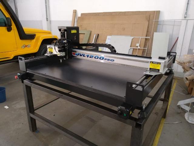 Router JVL 1200pro 1220 x 1450mm mesa Pronta entrega - Foto 4