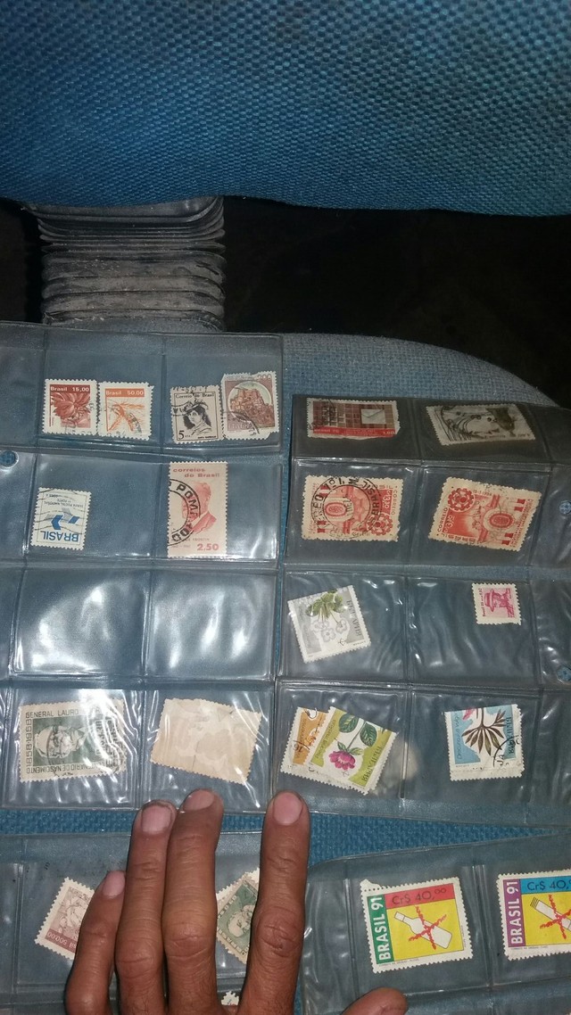 Lote  de selos antigo  - Foto 5