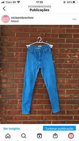 Calça jeans feminina zara com elasticidade - Roupas e calçados - Jardim  Vitória, Cuiabá 993886910 | OLX