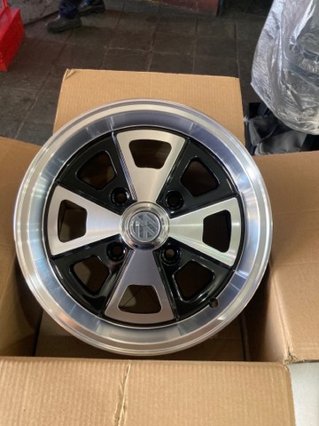 4-Rodas Fusca Porsche aro 15 NOVA 4- FUROS - Foto 2