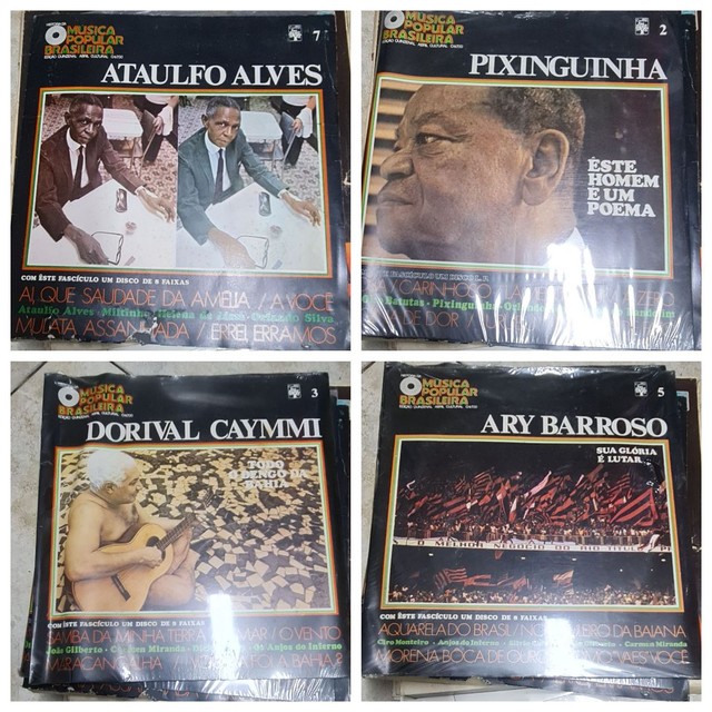 Coleção Vinil da  Abril Grandes Compositores e mais...