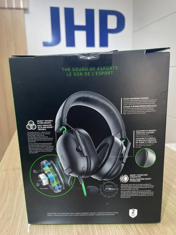 Headset Gamer Razer Blackshark v2 X, Preto - até 12x sem juros - Foto 2