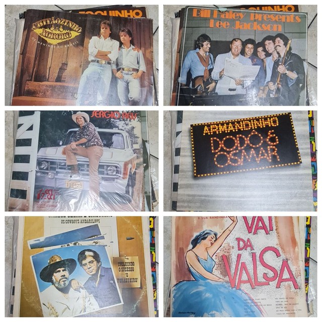 Coleção Vinil da  Abril Grandes Compositores e mais...