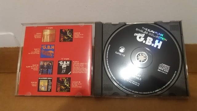 CD  - G.B.H. - The Clay Punk Singles Collection - Foto 3