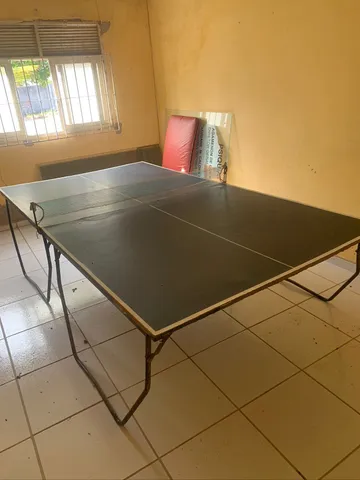 Mesa de Ping Pong/ Tênis de Mesa Klopf Dobrável com Rodas, Jogo de  Tabuleiro Klopf Usado 41132775