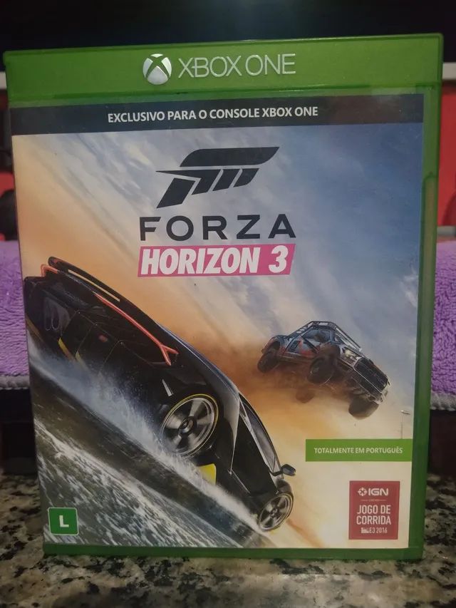 Forza Horizon 3 - Mídia Física Xbox one - Videogames - Jardim