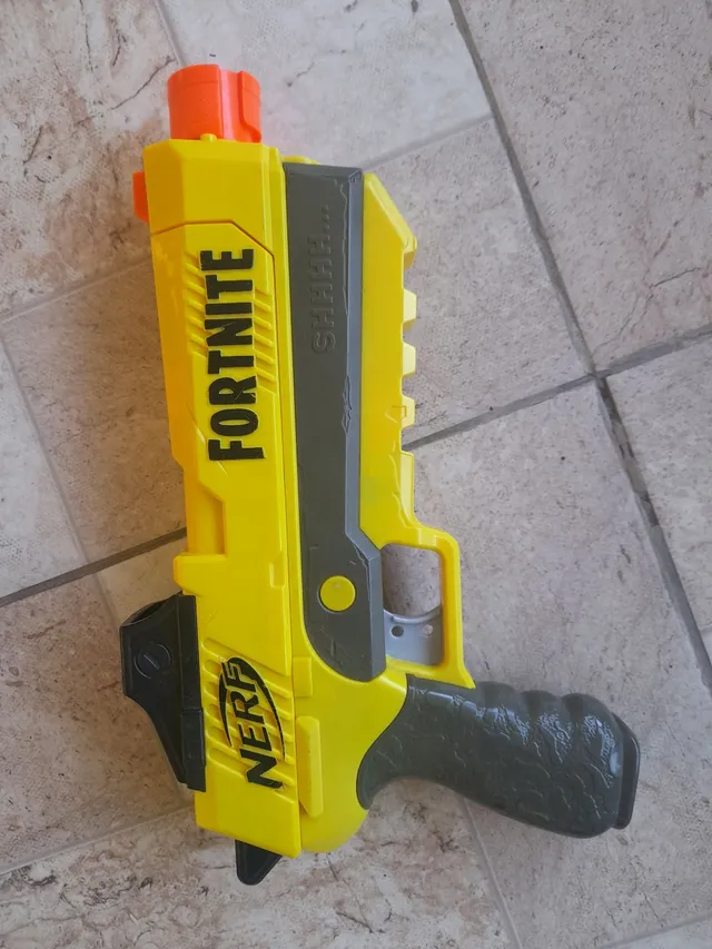 Lançador Metralhadora Automática Estilo Nerf Com 40 Dardos 