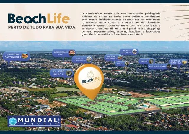 Condominio Beach Life  estilo Resort praia 24 horas - Foto 3