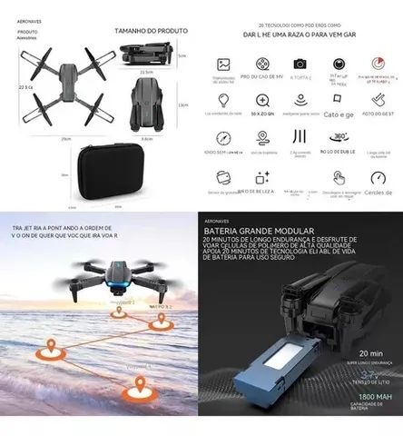 Peças Reposição Para o Drone E99 Pro - Foto 2