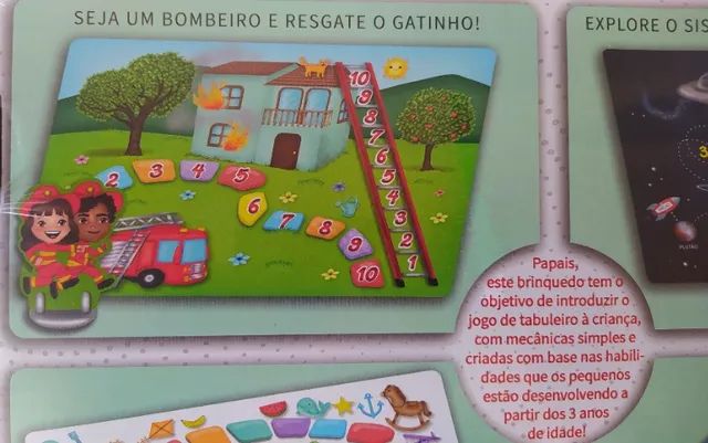 Meu Primeiro Tabuleiro - Pais e Filhos- 4 Jogos Educativos