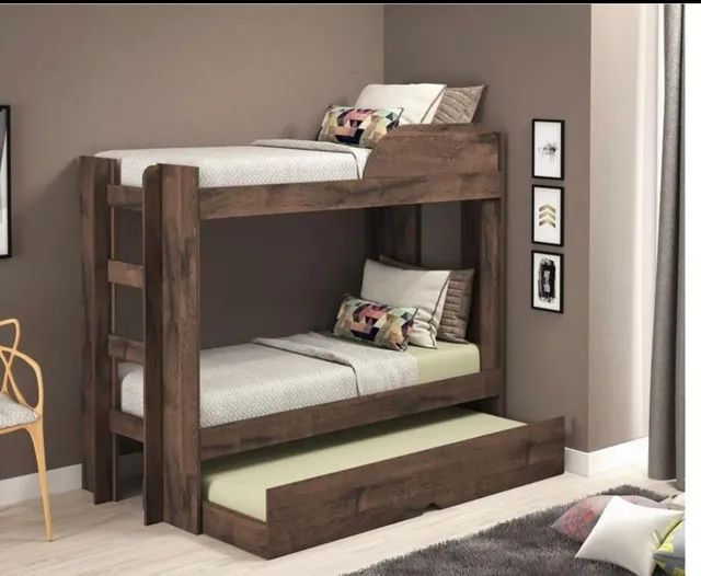 Quarto cama triliche beliche solteiro  - Foto 3