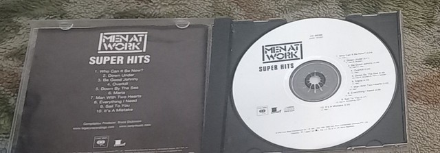 Men At Work  Super Hits ( importado u.s.a/ excelente estado) - Foto 4