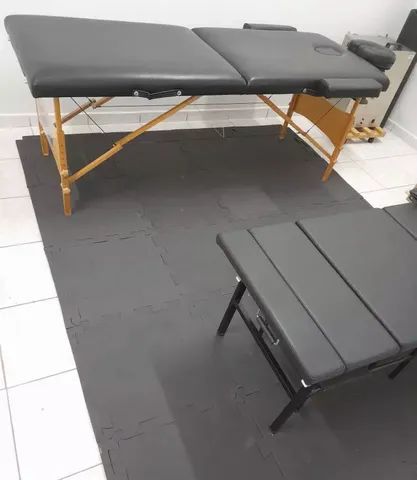 Kit 40 peças tatame Eva preto 50x50 10 mm