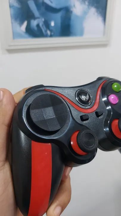 Controle Bluetooth Gamepad para Smartphone, Consoles e PC - Novo - Foto 3