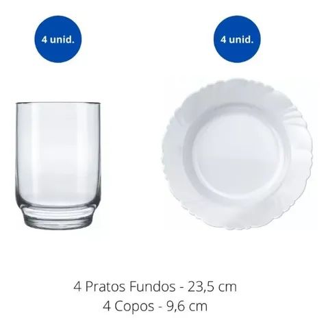 Aparelho de Jantar Pétala Nadir Figueiredo com 8 Peças - Foto 3