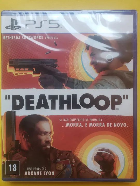 Jogo PS5 Deathloop lacrado