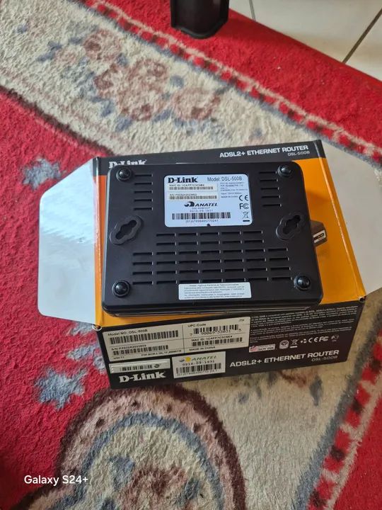 (sem fonte ) Roteador DLink para conexões ADSL, ADSL2 E ADSL+ - Foto 2