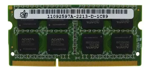 Memória Notebook Ddr3 8gb Ddr3 1600mhz Adata Nova